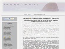 Tablet Screenshot of photography-directory.org